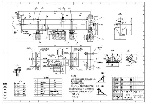 回转窑图纸